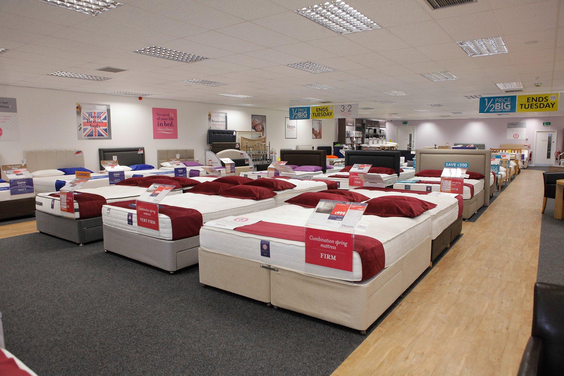 Dreams Store in Cardiff Newport Road Beds, Mattresses & Furniture